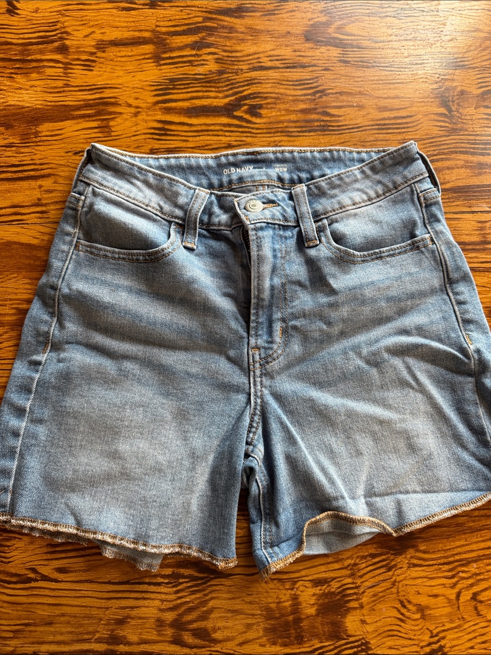 Old Navy Light Blue Denim Cutoff Shorts